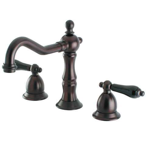 Kingston Brass KS1975PKL Widespread Lavatory Faucet, Oil Rubbed Bronze - Oil Rubbed Bronze