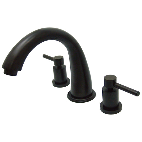 Kingston Brass KS2365DL Concord Roman Tub Filler Faucet, Oil Rubbed Bronze - Oil Rubbed Bronze