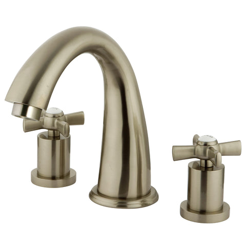 Kingston Brass KS2368ZX Roman Tub Filler, Satin Nickel - Satin Nickel