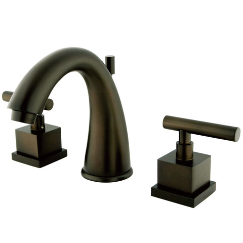 Kingston Brass KS2965CQL Widespread Lavatory Faucet, Oil Rubbed Bronze - Oil Rubbed Bronze