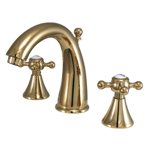 Kingston Brass KS2972BX Widespread Lavatory Faucet, Polished Brass - Polished Brass