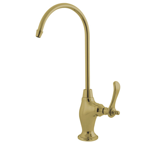 Kingston Brass KS3192TL Templeton Single Handle Water Filtration Faucet, Polished Brass - Polished Brass