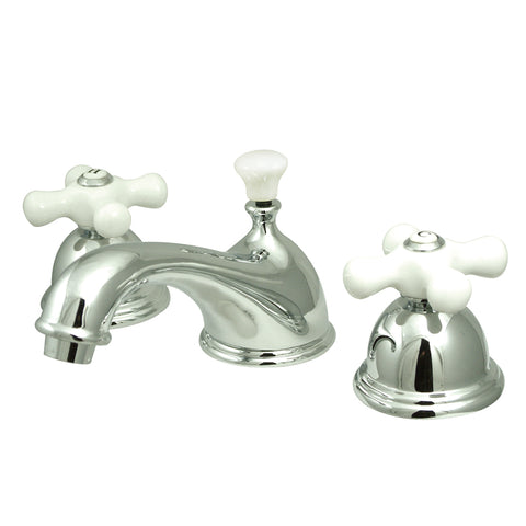Kingston Brass KS3961PX Widespread Lavatory Faucet, Polished Chrome - Polished Chrome