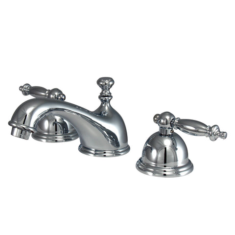 Kingston Brass KS3961TL Widespread Lavatory Faucet, Polished Chrome - Polished Chrome