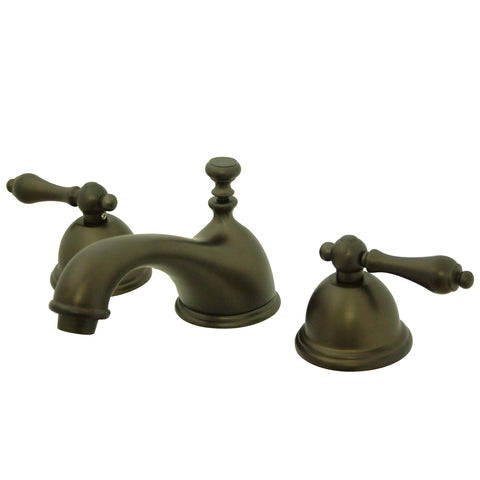 Kingston Brass KS3965AL Widespread Lavatory Faucet, Oil Rubbed Bronze - Oil Rubbed Bronze