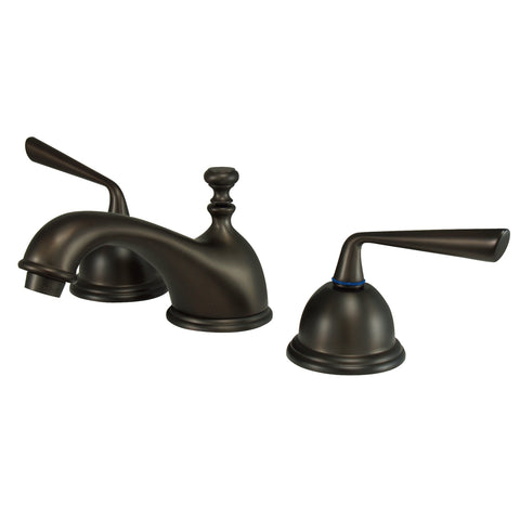 Kingston Brass KS3965ZL Widespread Lavatory Faucet, Oil Rubbed Bronze - Oil Rubbed Bronze