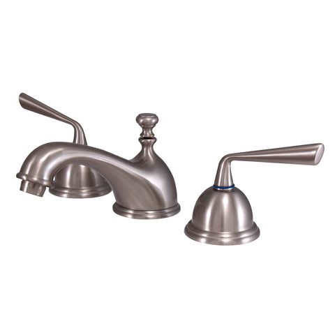 Kingston Brass KS3968ZL Widespread Lavatory Faucet, Satin Nickel - Satin Nickel