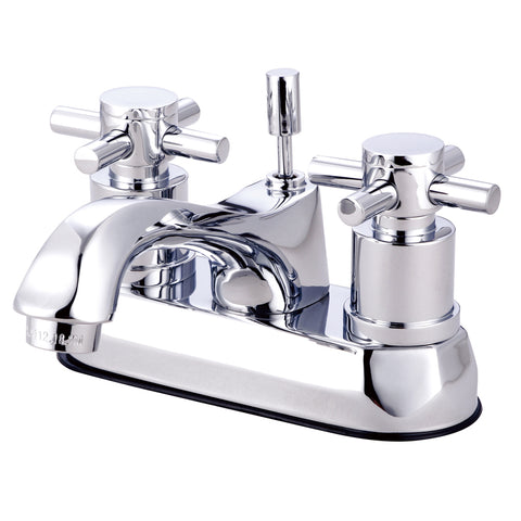Kingston Brass KS4261DX 4-Inch Centerset Lavatory Faucet, Polished Chrome - Polished Chrome