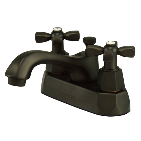 Kingston Brass KS4265HX 4-Inch Centerset Lavatory Faucet, Oil Rubbed Bronze - Oil Rubbed Bronze