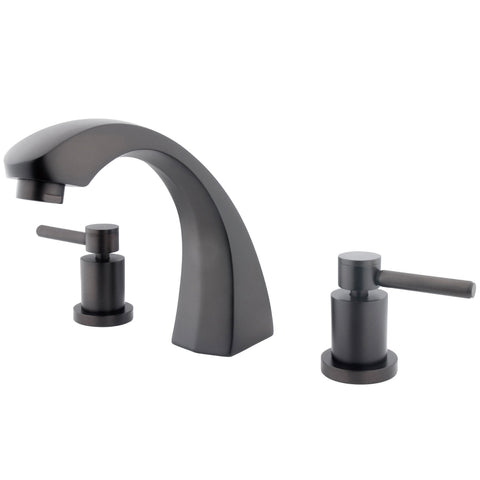 Kingston Brass KS4365DL Concord Roman Tub Filler Faucet, Oil Rubbed Bronze - Oil Rubbed Bronze