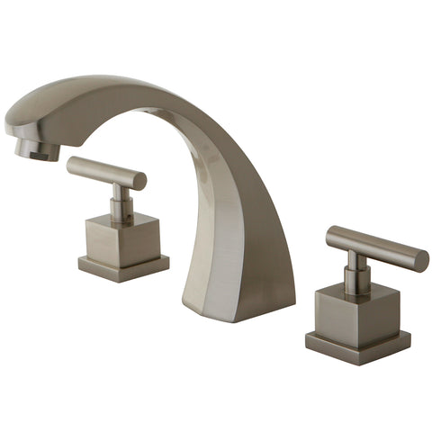 Kingston Brass KS4368CQL Roman Tub Filler Faucet , Satin Nickel - Satin Nickel