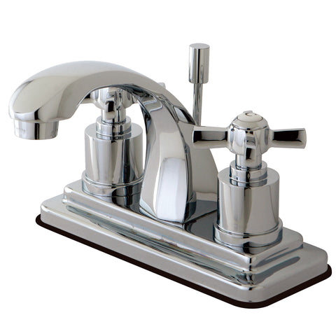 Kingston Brass KS4641ZX 4-Inch Centerset Lavatory Faucet, Polished Chrome - Polished Chrome