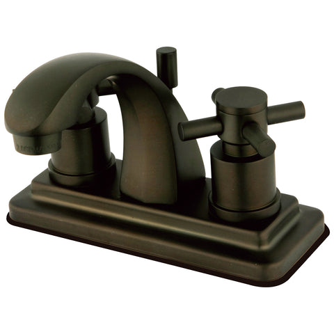 Kingston Brass KS4645DX 4-Inch Centerset Lavatory Faucet, Oil Rubbed Bronze - Oil Rubbed Bronze