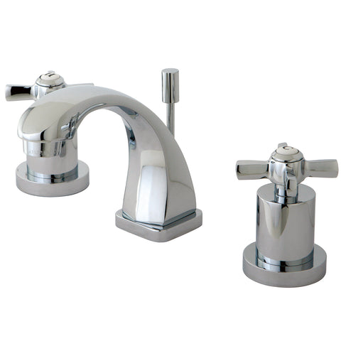 Kingston Brass KS4941ZX Mini Widespread Lavatory Faucet, Polished Chrome - Polished Chrome