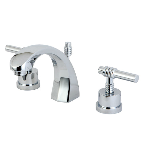 Kingston Brass KS4981ML Widespread Lavatory Faucet, Polished Chrome - Polished Chrome