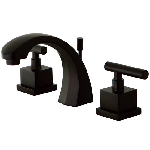 Kingston Brass KS4985CQL Widespread Lavatory Faucet, Oil Rubbed Bronze - Oil Rubbed Bronze