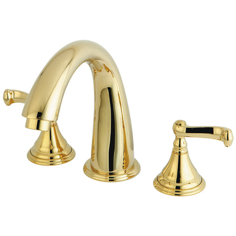 Kingston Brass KS5362FL Royale Roman Tub Filler, Polished Brass - Polished Brass