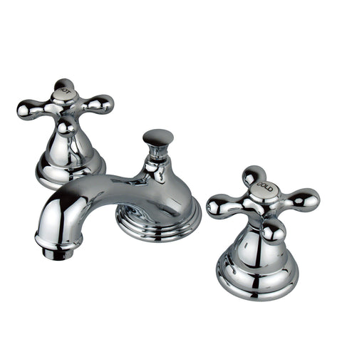 Kingston Brass KS5561AX Widespread Lavatory Faucet, Polished Chrome - Polished Chrome