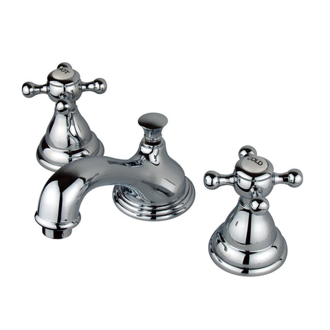 Kingston Brass KS5561BX Widespread Lavatory Faucet, Polished Chrome - Polished Chrome