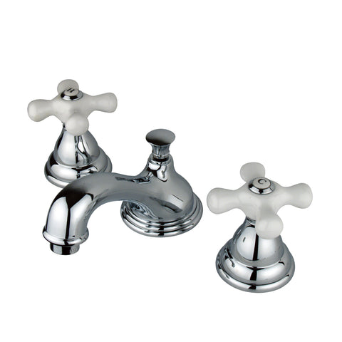 Kingston Brass KS5561PX Widespread Lavatory Faucet, Polished Chrome - Polished Chrome
