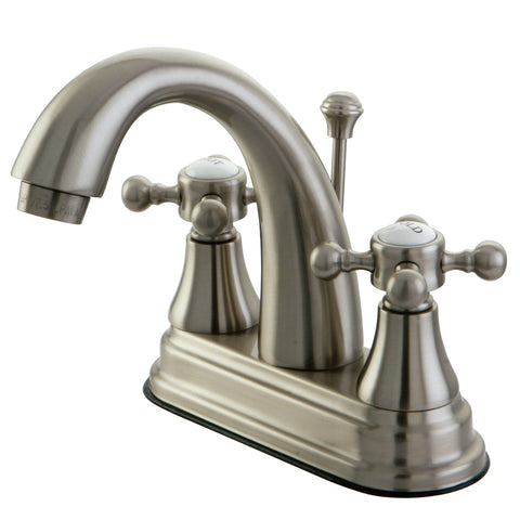 Kingston Brass KS7618BX 4-Inch Centerset Lavatory Faucet, Satin Nickel - Satin Nickel