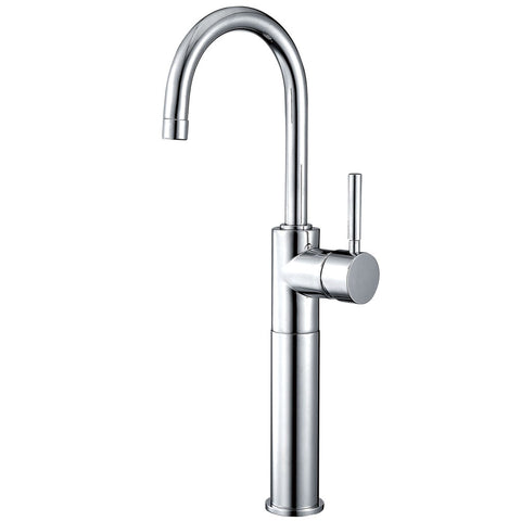 Kingston Brass KS8031DL Single-Handle Vessel Sink Faucet, Polished Chrome - Polished Chrome