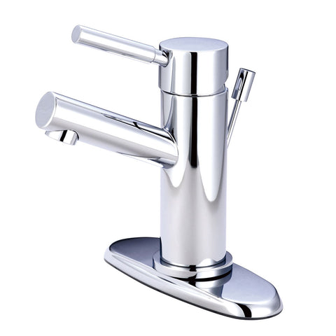 Kingston Brass KS8421DL Single-Handle 4-Inch Centerset Lavatory Faucet, Polished Chrome - Polished Chrome