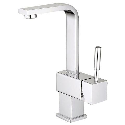 Kingston Brass KS8461DL Single-Handle 4-Inch Centerset Lavatory Faucet, Polished Chrome - Polished Chrome