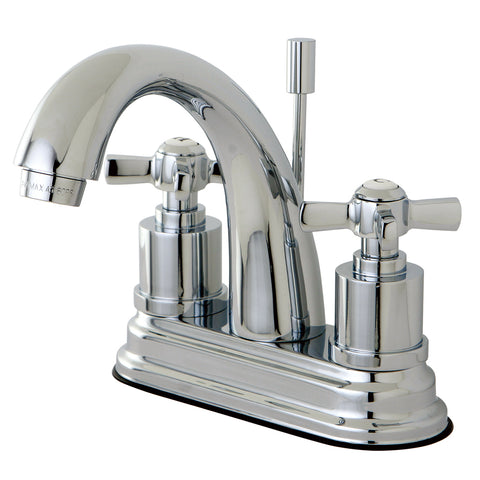 Kingston Brass KS8611ZX 4-Inch Centerset Lavatory Faucet, Polished Chrome - Polished Chrome