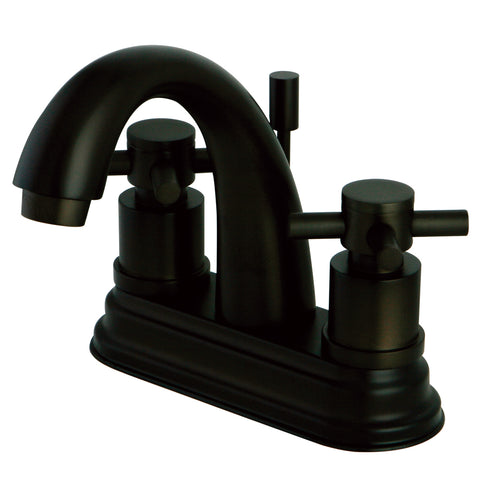 Kingston Brass KS8615DX 4-Inch Centerset Lavatory Faucet, Oil Rubbed Bronze - Oil Rubbed Bronze