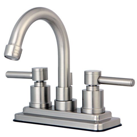 Kingston Brass KS8668DL 4-Inch Centerset Lavatory Faucet, Satin Nickel - Satin Nickel