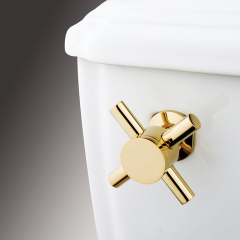 Kingston Brass KTDX2 Concord Toilet Tank Lever, Polished Brass - Polished Brass