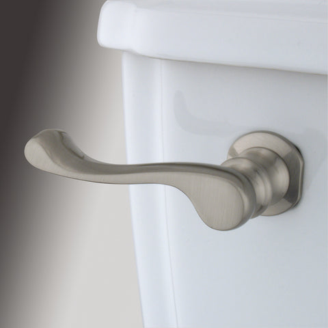 Kingston Brass KTFL8 French Toilet Tank Lever, Satin Nickel - Satin Nickel
