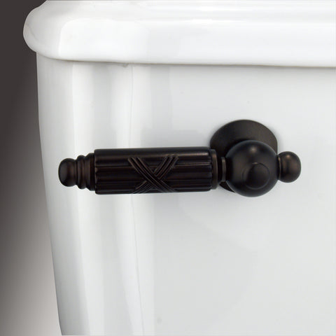 Kingston Brass KTGL5 Georgian Toilet Tank Lever, Oil Rubbed Bronze - Oil Rubbed Bronze