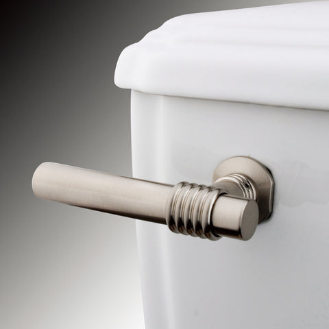 Kingston Brass KTML8 Milano Toilet Tank Lever, Satin Nickel - Satin Nickel