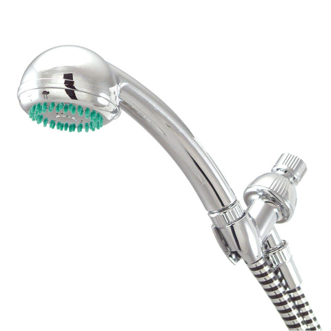 Kingston Brass KX0132 3 Setting Hand Held Shower, Chrome - Polished Chrome