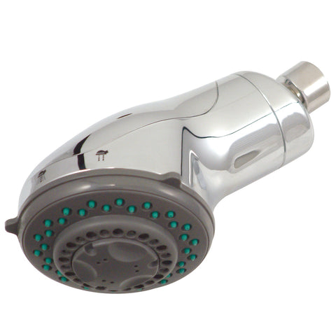 Kingston Brass KX1522 5 Setting Adjustable Shower Head, Chrome - Polished Chrome