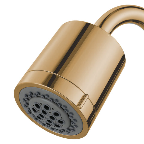 Kingston Brass KX8612 Two Function Shower Head, Polished Brass - Polished Brass