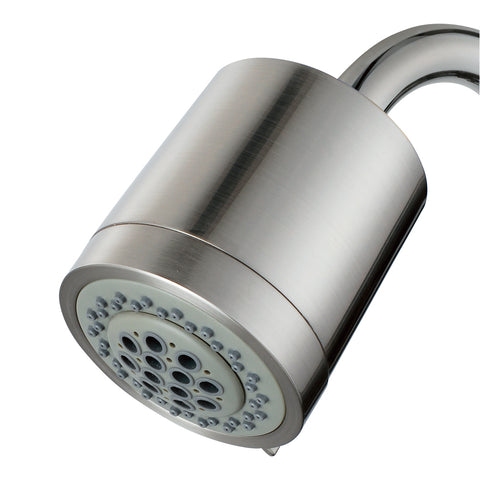 Kingston Brass KX8618 Two Function Shower Head, Satin Nickel - Satin Nickel