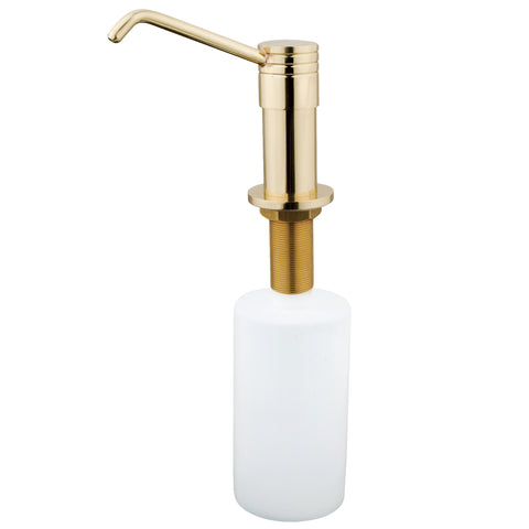 Kingston Brass SD2602 Milano Soap Dispenser, Polished Brass - Polished Brass