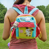 [Hello Dog] Embroidered Applique Kids School Backpack / Outdoor Backpack (7.9*8.7*2.4)