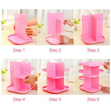 Korean Style Tabletop 360??Rotating Large Capacity Cosmetic Organizer Box