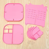 Korean Style Tabletop 360??Rotating Large Capacity Cosmetic Organizer Box