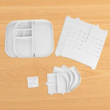 Korean Style Tabletop 360??Rotating Large Capacity Cosmetic Organizer Box