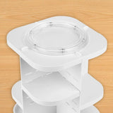 Korean Style Tabletop 360??Rotating Large Capacity Cosmetic Organizer Box