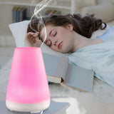 1508B 100mL Household Office Humidifier Ultrasonic Essential oil Diffuser Waterless Auto Shut-off function 7 Colors-adjusted LED light Aromatherapy