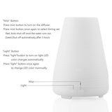 1508B 100mL Household Office Humidifier Ultrasonic Essential oil Diffuser Waterless Auto Shut-off function 7 Colors-adjusted LED light Aromatherapy