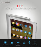 Cube 16GB MT6580 MT8321 Quad-core 3G 32 bit 16GB Tablet