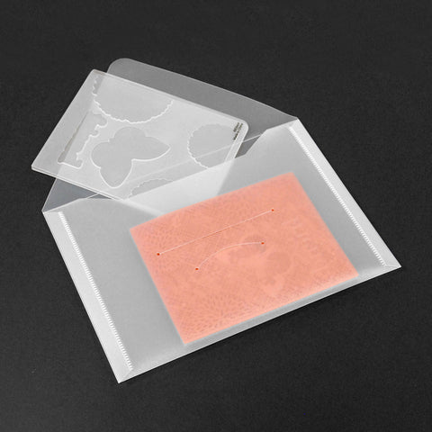 Sizzix Plastic Envelopes 2/Pkg-6.25"X9"