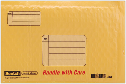 Scotch Smart Mailer 6"X9"       -Yellow - Case Pack of 10